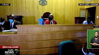 Lesotho's Chief Justice Sakoane Sakoane reprimands Advocate Shaun Abrahams screenshot 1