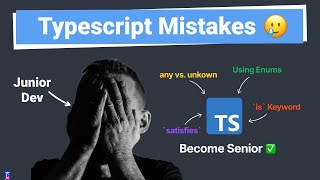 Typescript Mistakes Every Junior Developer should Avoid | cleancode