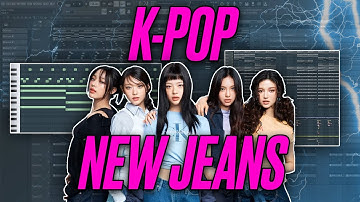 HOW TO MAKE K-POP BEATS FOR NEWJEANS FROM SCRATCH! (FL STUDIO TUTORIAL)