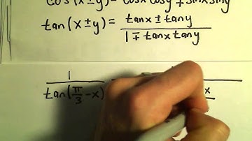 Cofunction Identities, Example 2