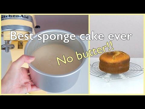 best-sponge-cake-ever-recipe-|-no-butter-|-perfect-plain-cake