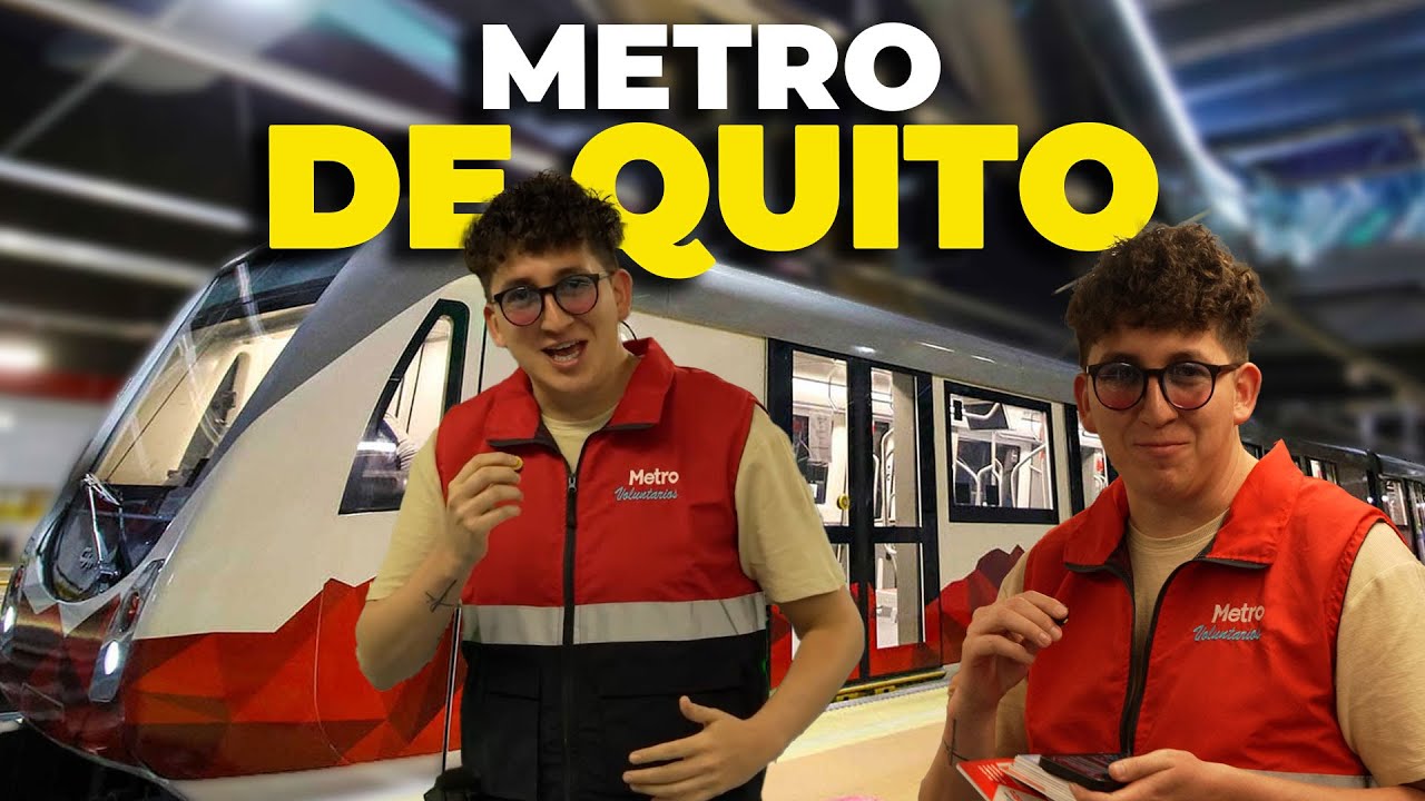 🔴 ASÍ es TRABAJAR en el METRO de QUITO 😱  | Jeffer Valdiviezo