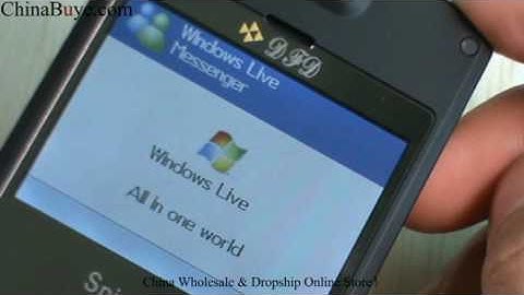 B6000 Dual Screen Dual SIM TV WIFI Phone with Java Black