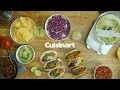 Taco night with the cuisinart core custom 13cup food processor