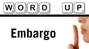 Cosa si intende con il termine embargo?