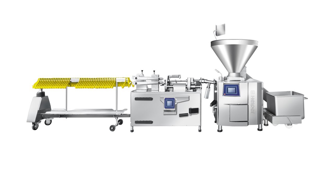Helper Clipper Machine Helper Meat Macine sauage making machine,Vacuum Sausage Stuffers ...