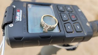 Diamond Ring Recovery and Return at Salisbury Beach #diamondring #metaldetecting #beach