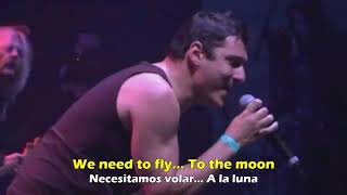 Axel Rudi Pell -  Fly To The Moon (Lyrics on screen &amp; Sub español -  castellano) Live... 2010