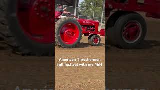 Antique tractor pulling #just a few acres farm