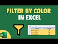 How to Filter by Color in Excel (Cell Color or Font Color)