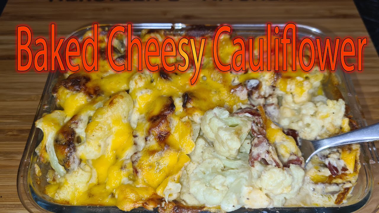Baked Cheesy Cauliflower Panlasang Lowcarb with Kersteen/LCfied