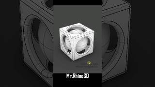 Simple Decorative Shape in Rhino 8 – #rhino3d #rhinoceros #rhinotools #rhinocommands #learning