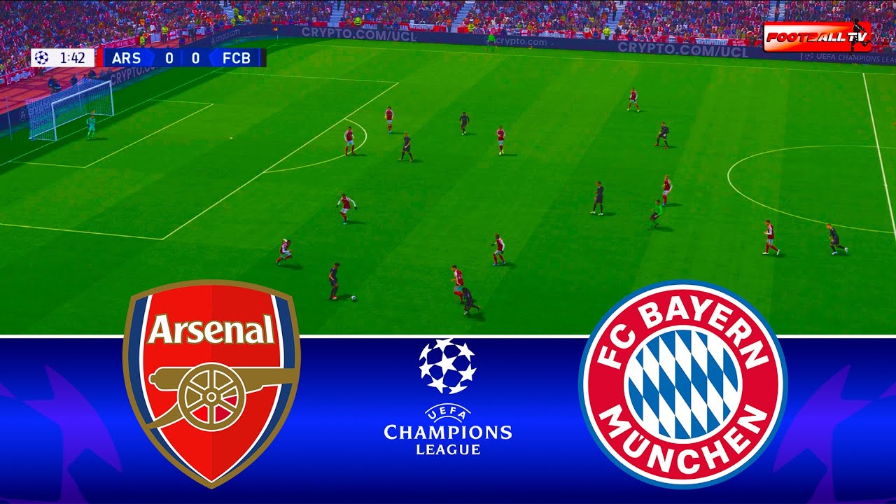 Arsenal vs Bayern Munich | UEFA Champions League 2025/26 UCL | Full Match |  Pes 21 Gameplay