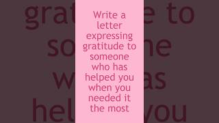 Daily Journal Prompt | Expressing Gratitude #journaling