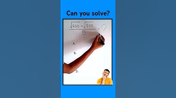 Square root subtraction #maths #shorts