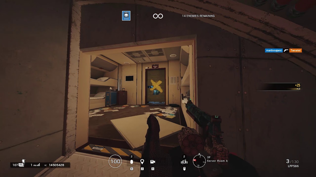 Lfp586 R6 LFP586 vs Normal Presidential Plane - Terrorist Hunt 19 | Rainbow Six ...