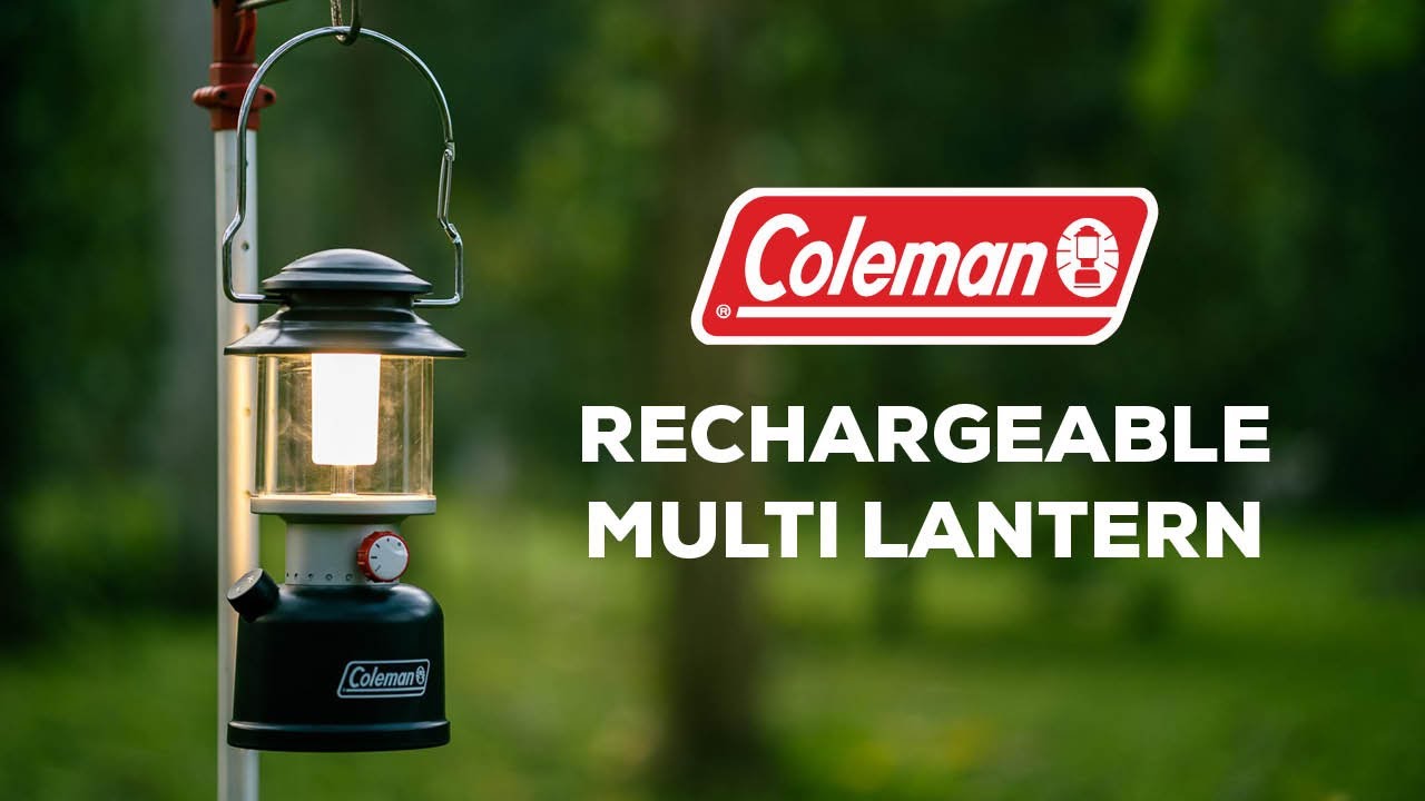 Coleman Rechargeable Multi Lantern YouTube