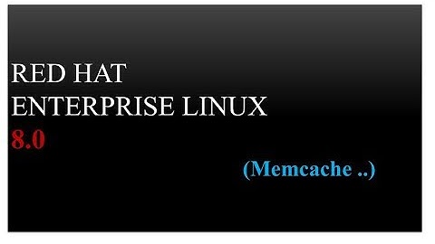 how to install #memcache rhel 8 ( #RHEL8)