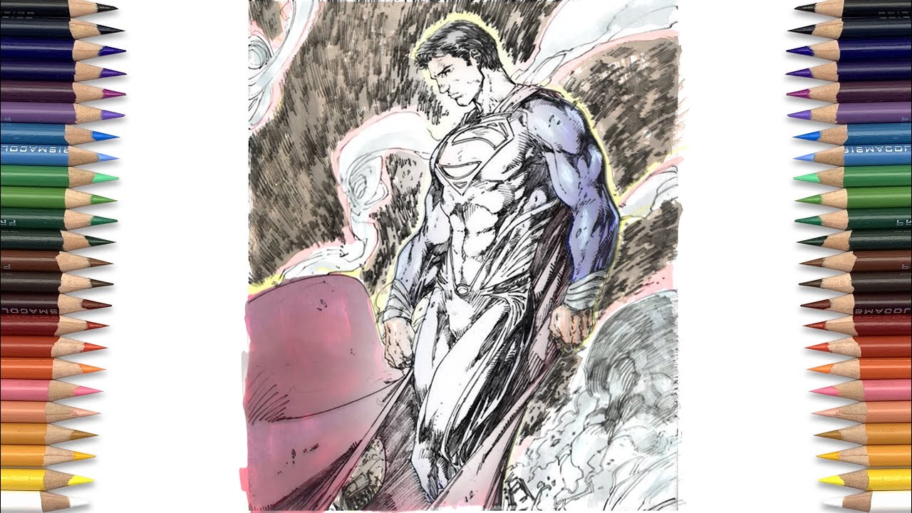 MAN of STEEL (SUPERMAN) Coloring Page | JL Superman | High Life - Savannah [NCS Release]