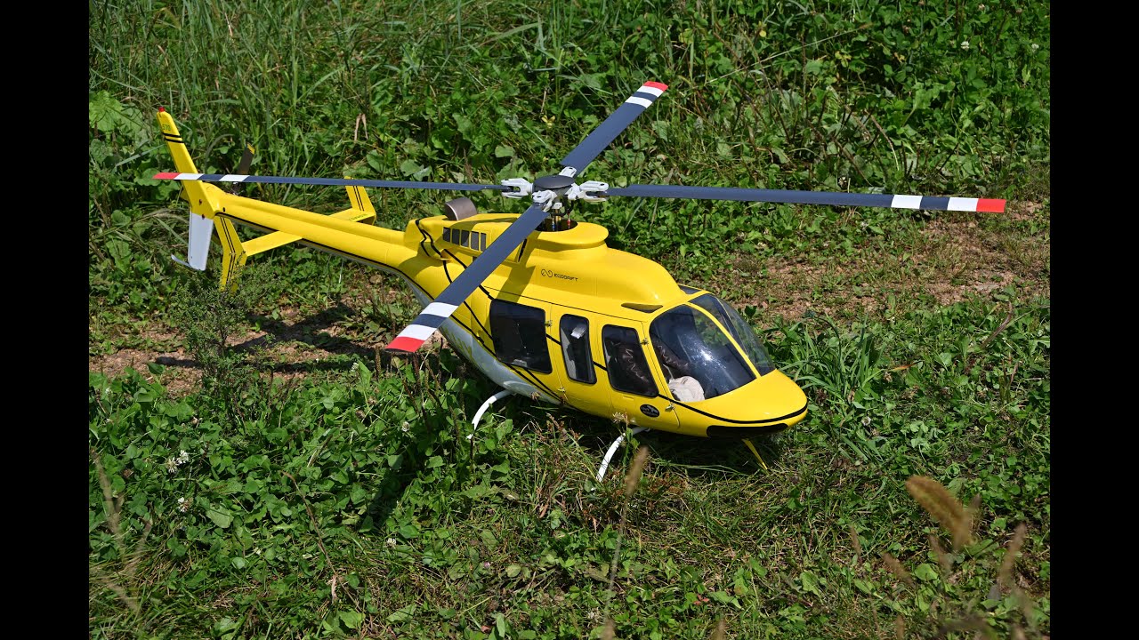 Fusuno Maquette Fusuno Bell 407 classe 700 - YouTube
