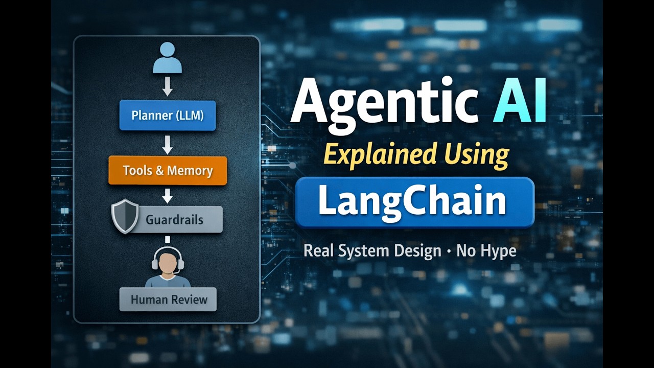 Agentic AI Explained with LangChain | No Hype, Real Engineering View ...