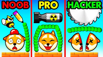 NOOB vs PRO vs HACKER SAVE BALLS