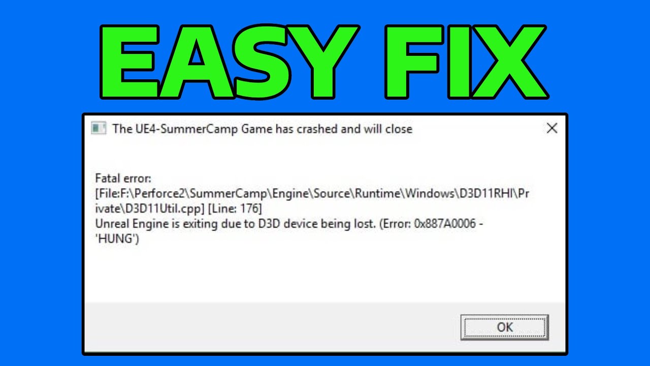 How To Fix Palworld Unreal Engine Is Exiting Due to D3D