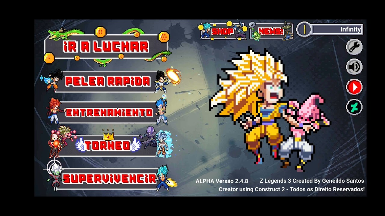 Z LEGENDS 3 MOD APK MEDIAFIRE 2.4.8 CON LOS DESTRUCTIVE FINISH PROGEMS721 🤑