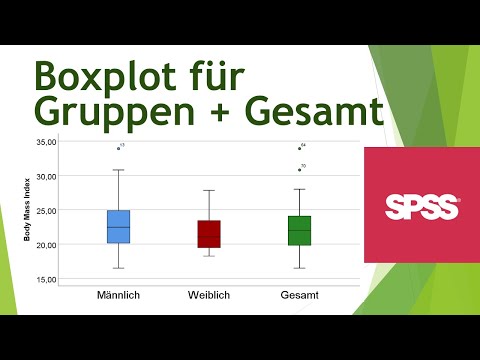 Video: Wie erstellt man ein Side-by-Side-Boxplot in SPSS?