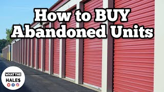 How To Buy Abandoned Storage Units \& Lockers Like Storage Wars TV Auctions