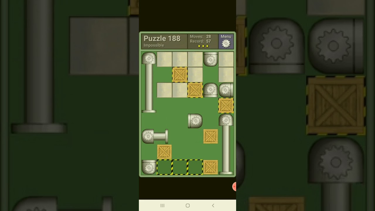 PUSHING MACHINE -- IMPOSSIBLE Puzzle 188 -- [57 moves] -- by qr637