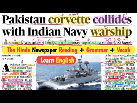 Newspaper Reading Practice | The Hindu Analysis Today | Learn English Reading + Vocab + Grammar