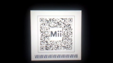 Hacked Mii QR Codes