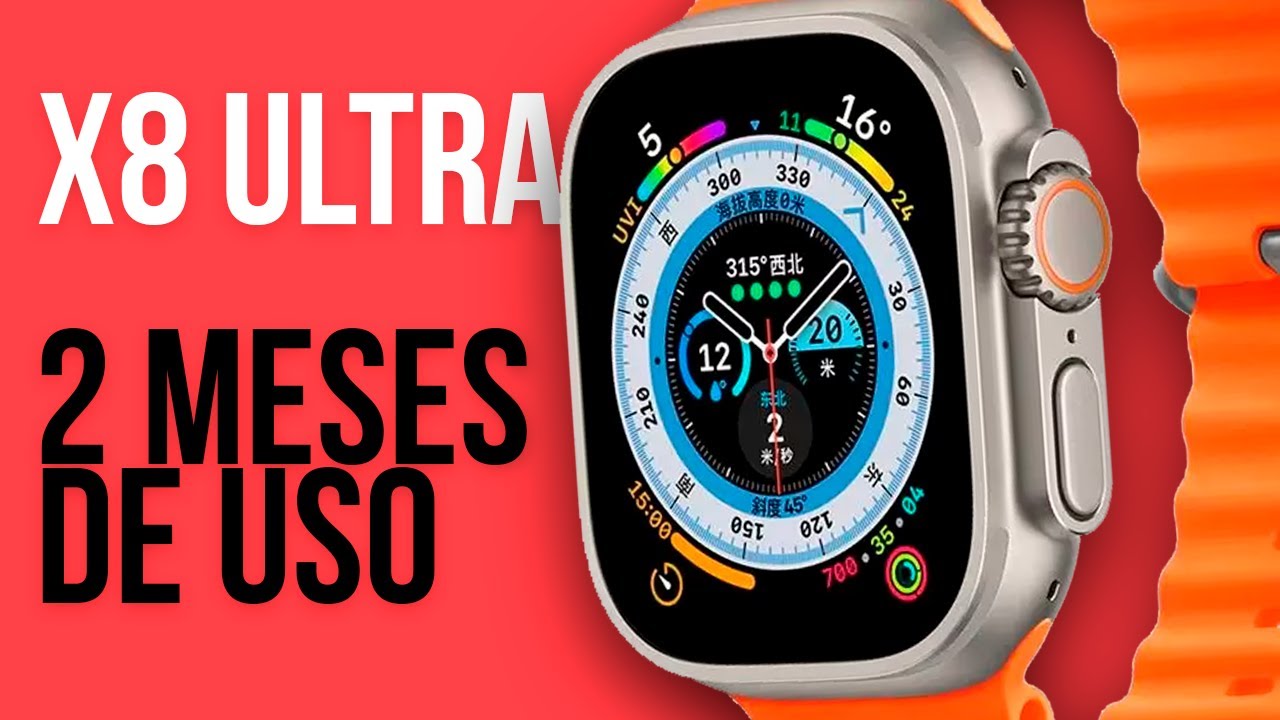 Relógio Smartwatch X8 ULTRA W68 – RÉPLICA APPLE WATCH ULTRA