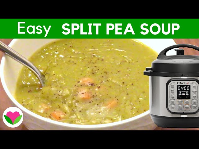 Instant Pot Split Pea & Chorizo Soup