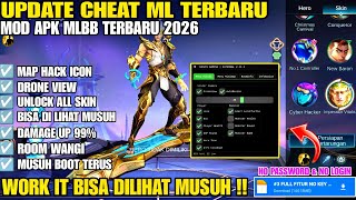 CHEAT ML TERBARU 2026 ANTI BANNED - MOD MENU MAP HACK MOBILE LEGENDS UNLOCK ALL SKIN TERBARU