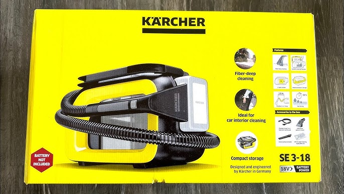 Injecteur extracteur KARCHER SE 3-18 Injecteur-extracteur sans fil