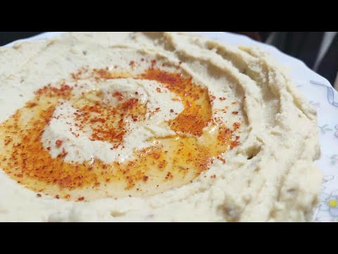 HUMMUS without Tahini recipe | creamy and smooth textured | middle east dip