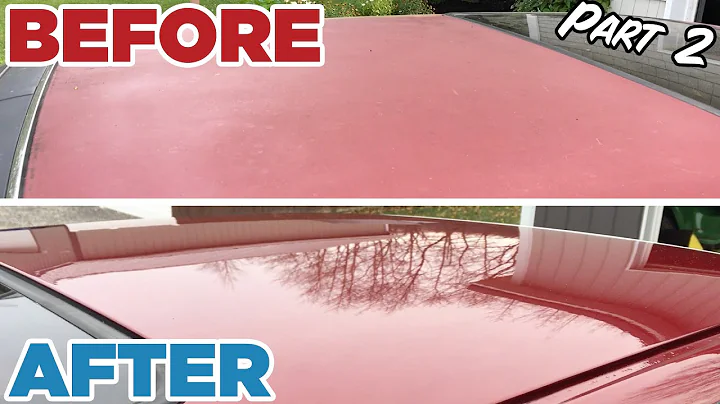 How to: Wet Sand + Polish Clear Coat Paint - Part 2