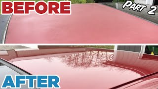 How to: Wet Sand + Polish Clear Coat Paint  Part 2