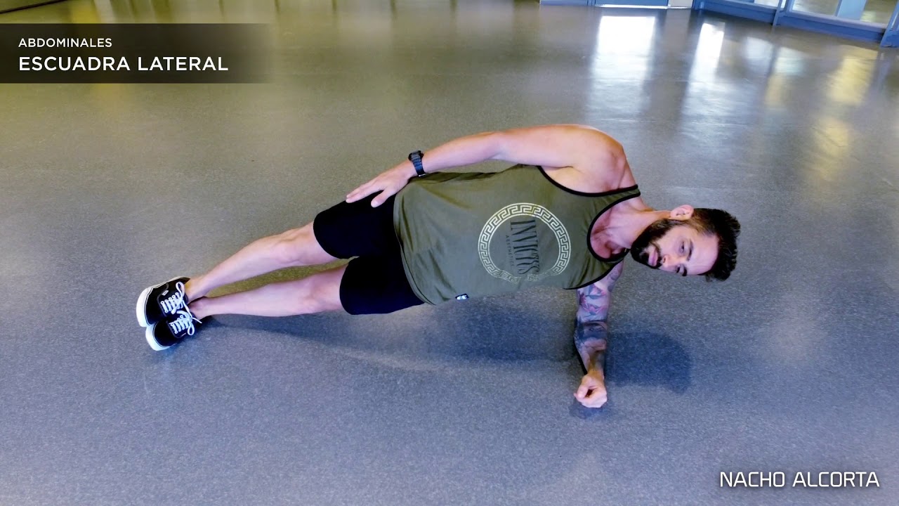 Abdominales Plancha lateral nacho figueras