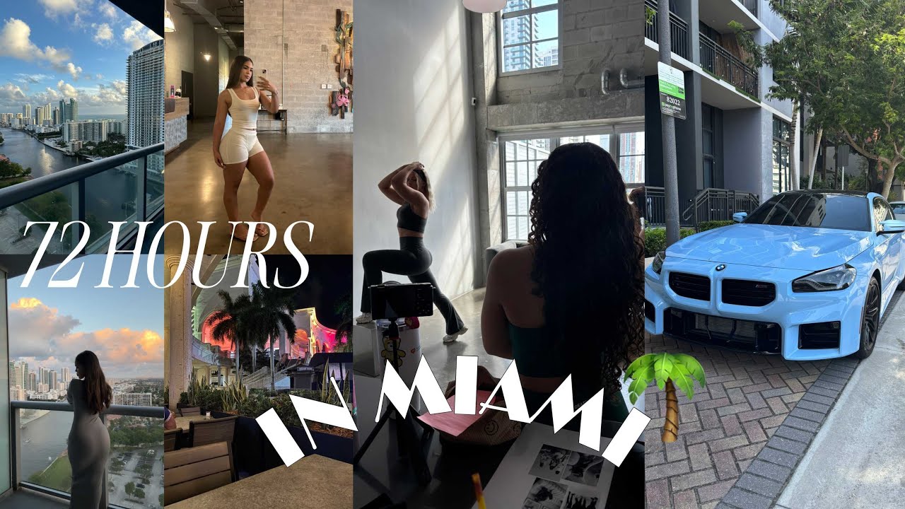 72 Hours in Miami 🌴🎀