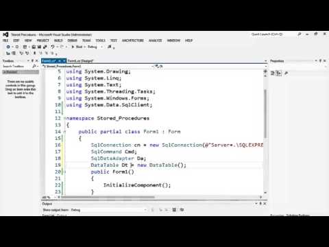 92  برمجة قواعد البيانات   الإجراءات المخزنة   جلب البيانات Stored Procedures   Select Data‬   YouTu