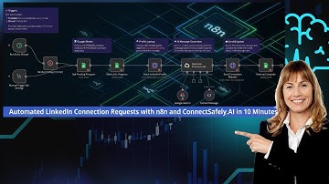 Automated LinkedIn Connection Requests with n8n and ConnectSafely.AI in 10 Minutes!