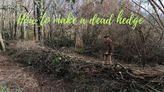 How to create a dead hedge