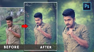 How to Blur Background and Soft light effects Photo editing in Photoshop📷 screenshot 2