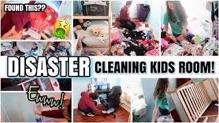 NEW!! MOTIVATING CLEAN WITH ME // EXTREME CLEANING KIDS ROOM:: mom's monthly room refresh routine!!