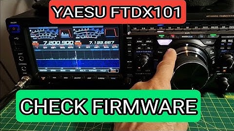 YAESU FTDX101 - LOOK UP FIRMWARE , 2023