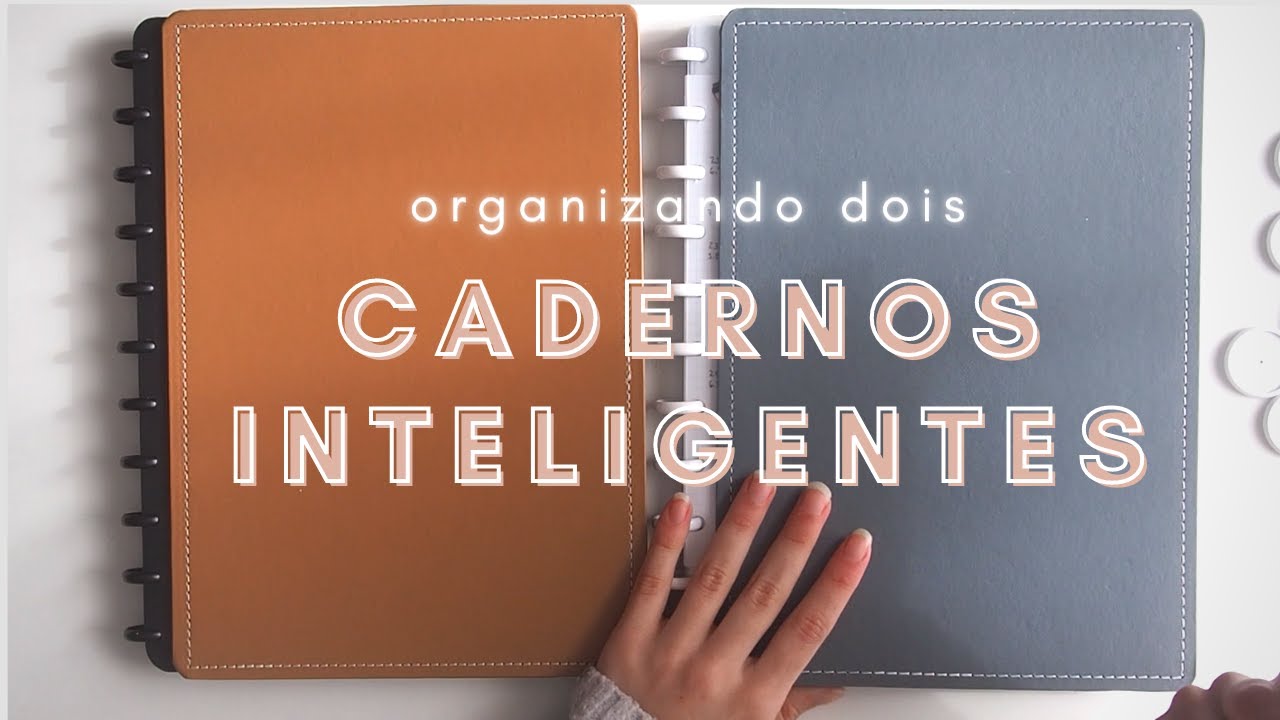 Organizando dois cadernos inteligentes para 2021