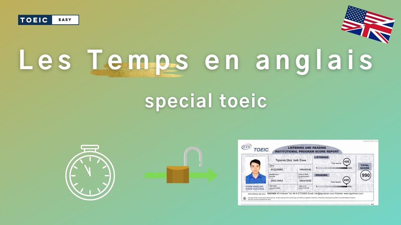 TEMPS EN ANGLAIS :   ENFIN TOUT COMPRENDRE  !⏱️